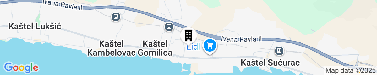 Map for Luxury apartments Marino near beach