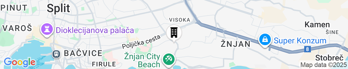 Map for Apartments Cordis