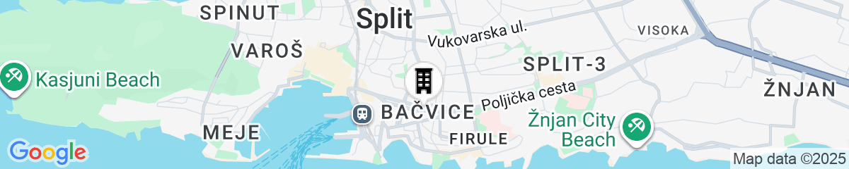 Map for Apartments 4 You in Split