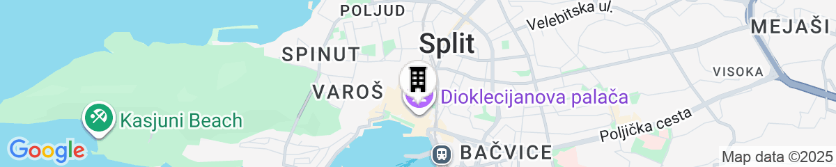 Map for Salvezani apartments