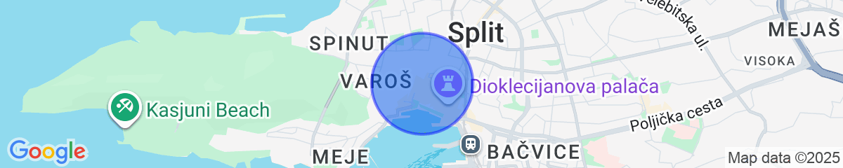 Map for Apartment Martini