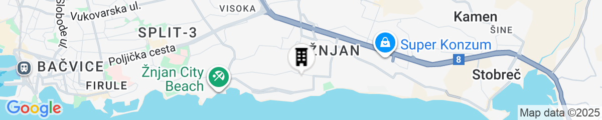 Map for Apartments Mrs Brightside