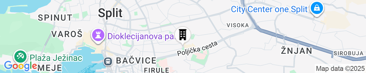 Map for B Gold Luxury Rooms