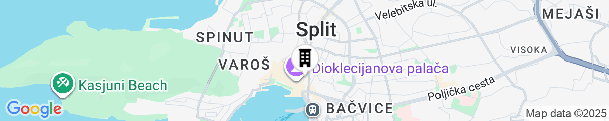 Map for Tifani Luxury Rooms