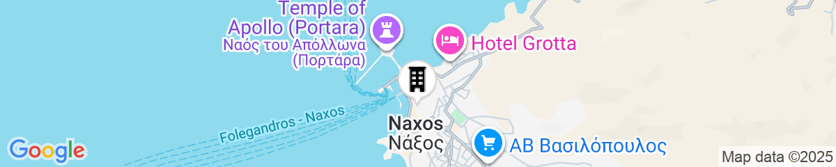 Map for Arco Naxos Luxury Apartments