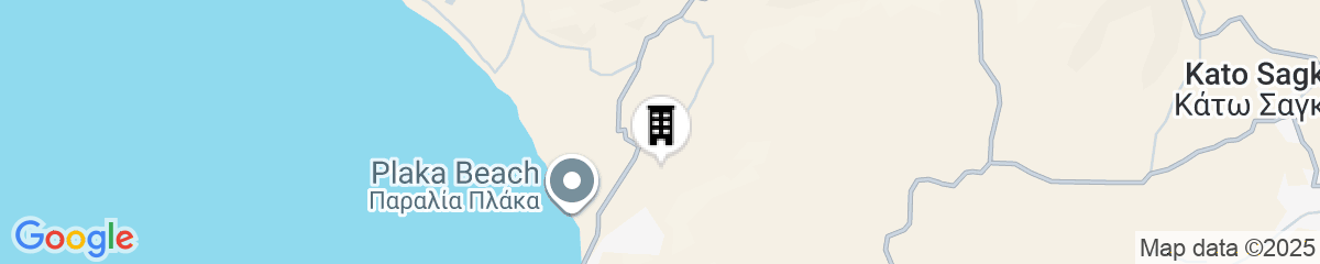 Map for Cezaria Naxos Hotel