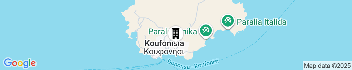 Map for Aegean Colors Koufonisia