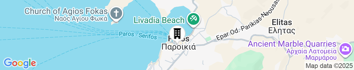 Map for Dream of Paros