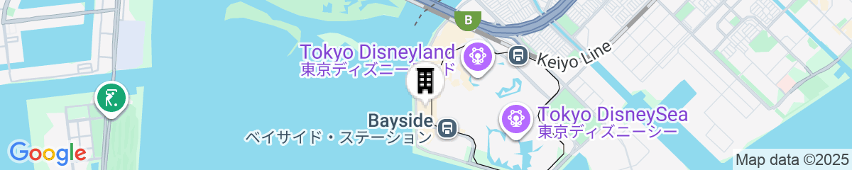 Map for Grand Nikko Tokyo Bay Maihama
