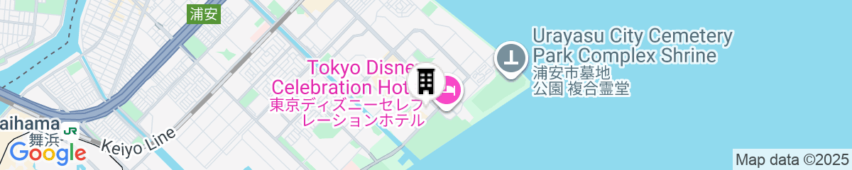 Map for Comfort Suites Tokyo Bay