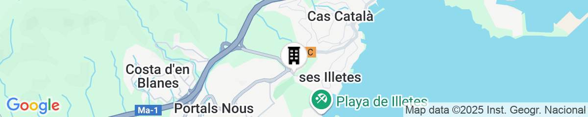 Map for Lindner Hotel Mallorca Portals Nous, part of JdV by Hyatt