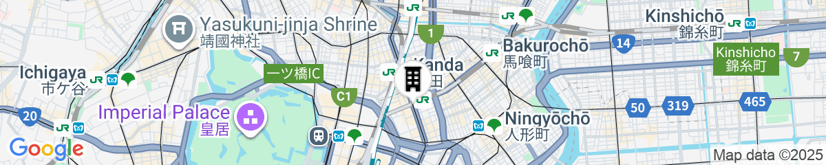 Map for Mitsui Garden Hotel Nihonbashi Premier Tokyo