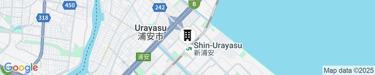 Map for Urayasu Brighton Hotel Tokyo bay