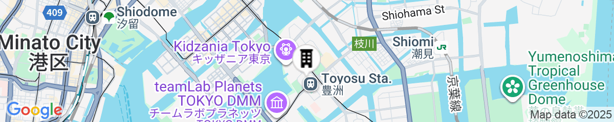 Map for Mitsui Garden Hotel Toyosu Premier Tokyo