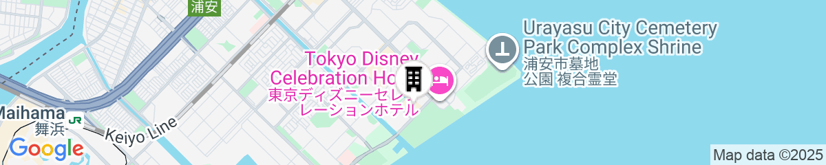 Map for Hyatt Regency Tokyo Bay