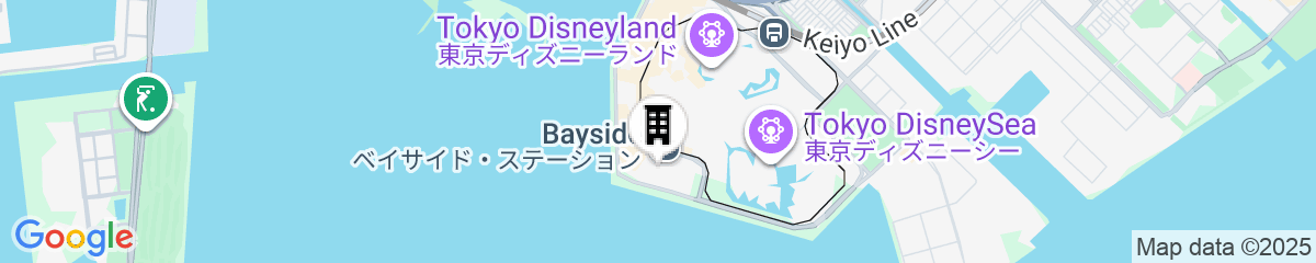 Map for Hotel Okura Tokyo Bay