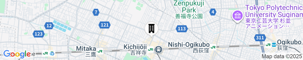 Map for KICHIJOJI EXCEL HOTEL TOKYU