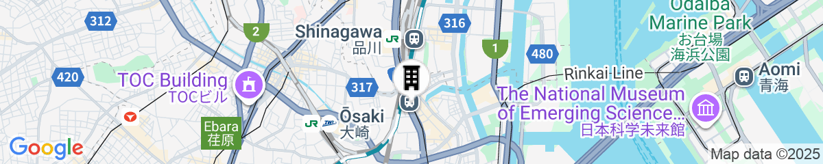 Map for Kago  by Tokyo Shukuba Hotel