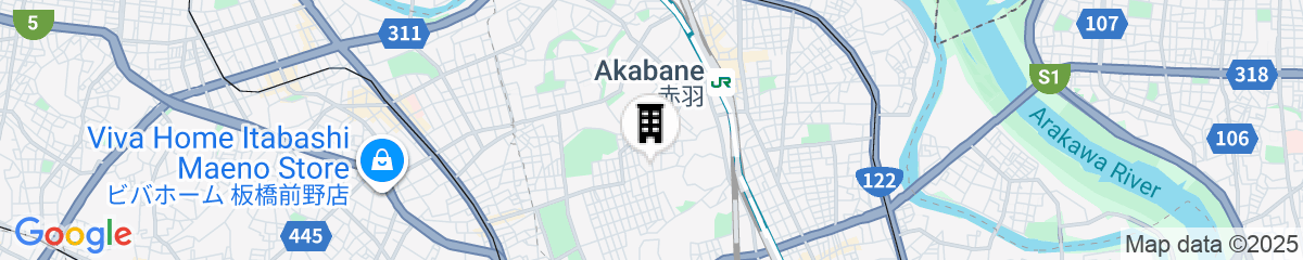 Map for Mikazuki Akabane