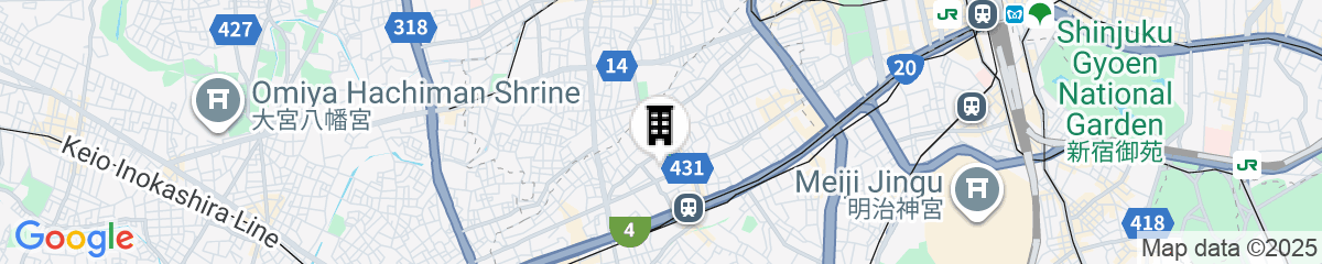 Map for LIVION V Hatagaya