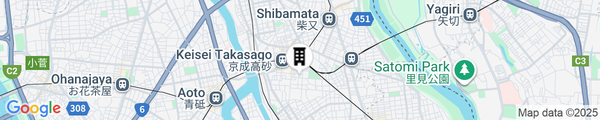 Map for toukyouryokan-takasago