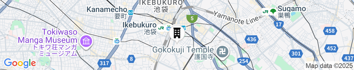 Map for G-Stage 01 IKEBUKURO