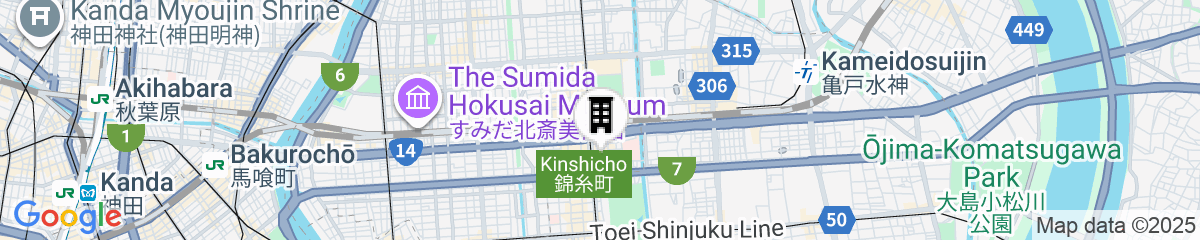Map for MIMARU Tokyo Kinshicho