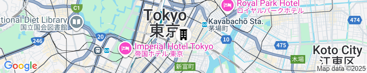 Map for GRAND MONday GINZA