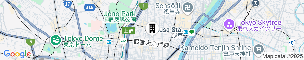 Map for TORA HOTEL Okachimachi