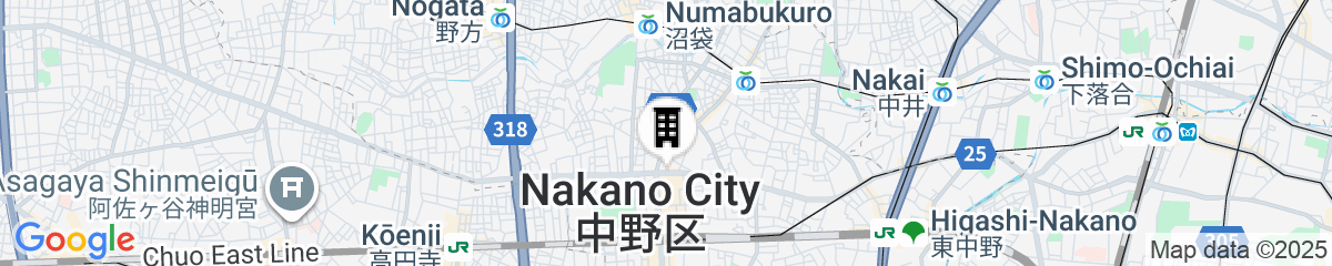 Map for illi Esu Nakano