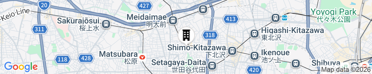 Map for MATSUBARA INN