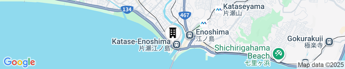 Map for Z LAND Enoshima