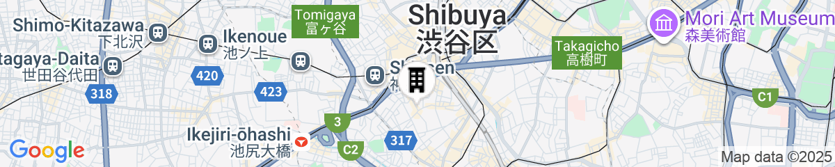 Map for Mugenzaka