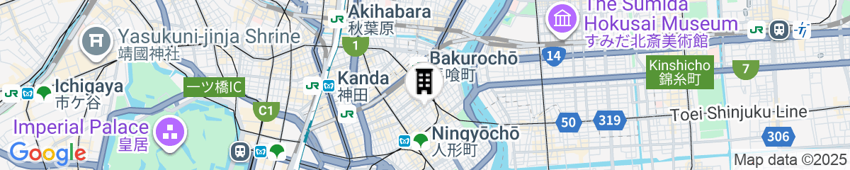 Map for Minn Nihonbashi