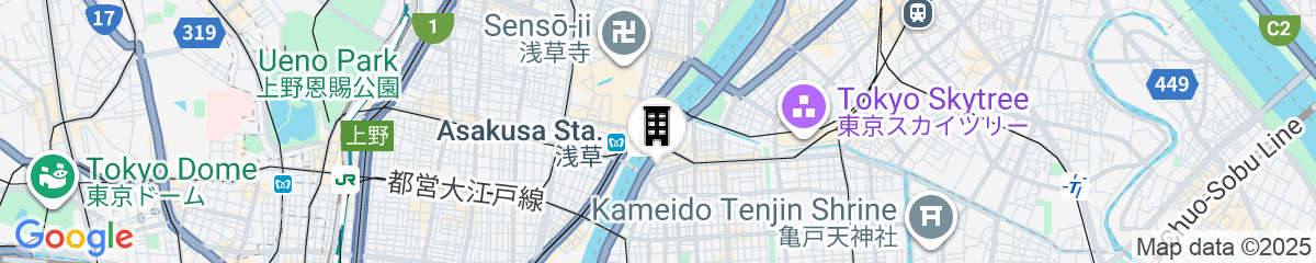 Map for BON Tokyo Asakusa