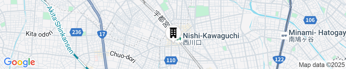 Map for Omotenashi House Kawaguchi