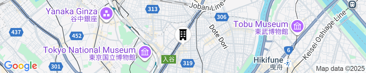 Map for Minn Ueno Iriya