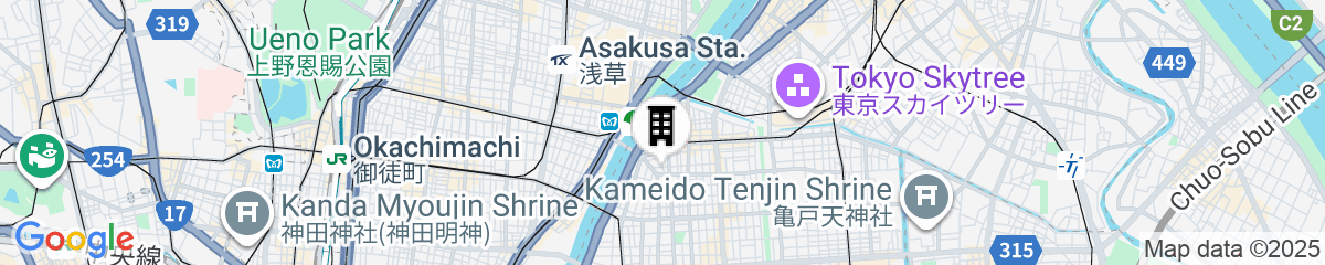 Map for La Terrasse Higashikomagata