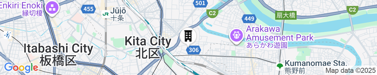 Map for Tabist A Mirai Oji