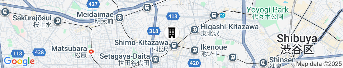 Map for Victoria Shimokitazawa