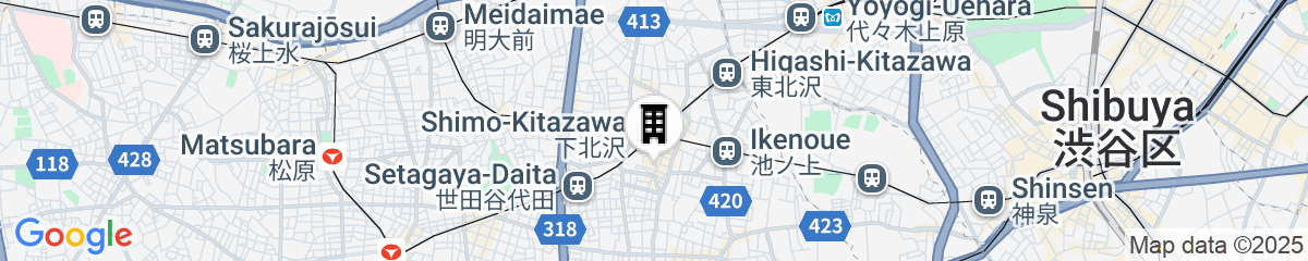 Map for illi Com Shimokitazawa
