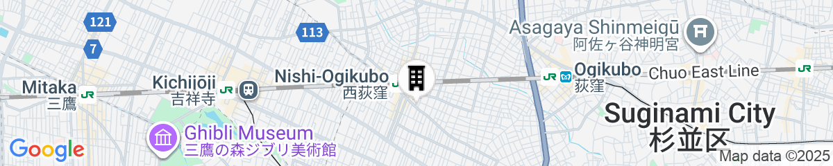 Map for Laffitte Tokyo WEST