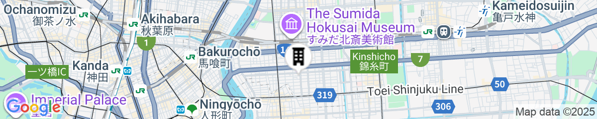 Map for Laffitte Ryogoku