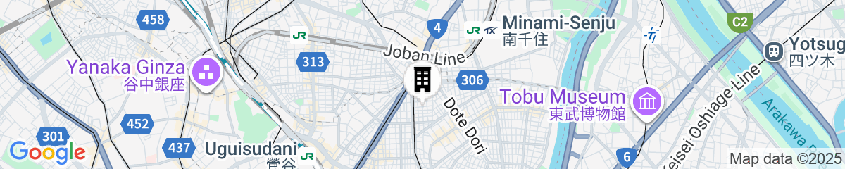Map for Plat Hostel Keikyu Minowa Forest