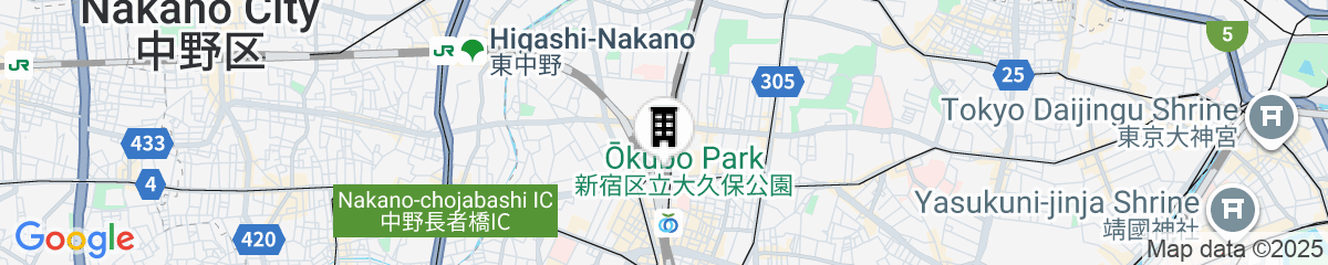 Map for Yamate Rest House - Hostel, Caters to Men