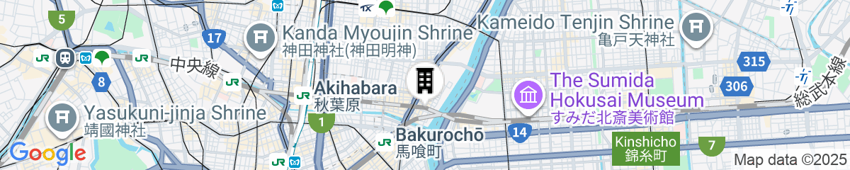 Map for A16HOSTELTOKYO - Hostel