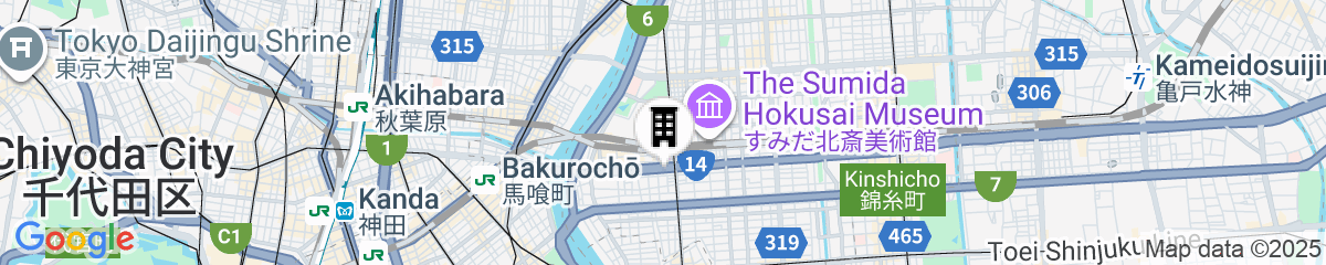 Map for Cogo Ryogoku