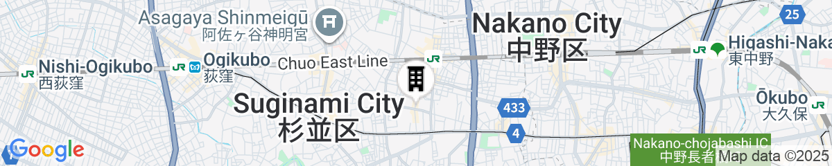 Map for Top Edge Hostel