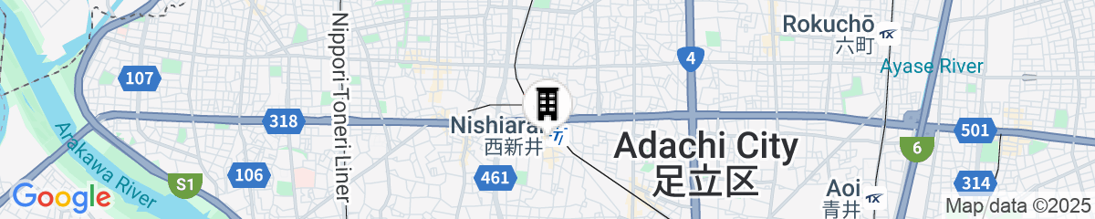 Map for GUEST HOUSE SAKAE - Hostel