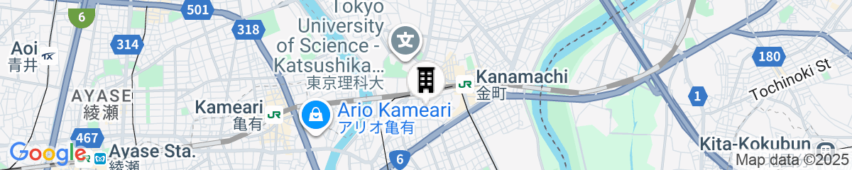 Map for Hostel HANA AN